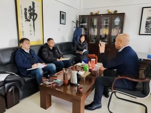 沈陽市沈河區(qū)萬蓮街道辦事處田猛主任到沈陽萬益集團(tuán)調(diào)研
